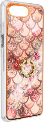 Coque AVIZAR IPhone 8+ et 7+ écaille avec Bague Rose Coque AVIZAR IPhone 8+ et 7+ écaille avec Bague Rose