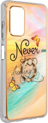 Coque AVIZAR Samsung A32 5G Bague Motif Plage Orange