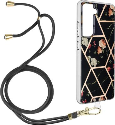 Coque avec cordon AVIZAR Galaxy S21 FE Cordon Amovible Noir