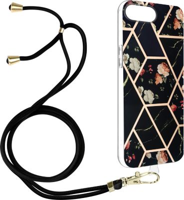 Coque AVIZAR iPhone 8 Plus / 7 Plus Silicone Gel Noir Coque AVIZAR iPhone 8 Plus / 7 Plus Silicone Gel Noir