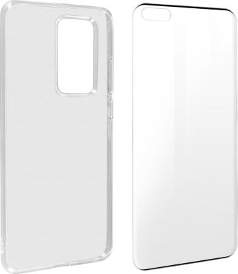 Coque AVIZAR + Verre trempé Noir Huawei P40 Pro