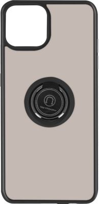 Coque AVIZAR iPhone 13 Pro Max Bi-matière Bague Noir