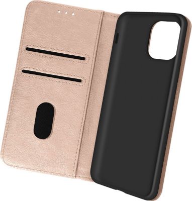 Etui AVIZAR iPhone 13 Portefeuille Rose Gold