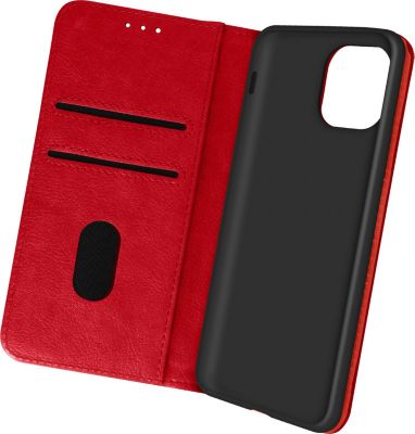 Etui AVIZAR iPhone 13 Pro Portefeuille Chester Rouge