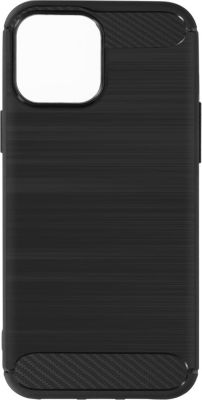 Coque AVIZAR iPhone 13 Pro Métal brossé Carbone Noir