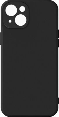 Coque AVIZAR iPhone 13 Mini Silicone Semi-Rigide Noir