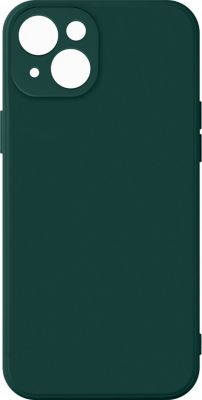 Coque AVIZAR iPhone 13 Silicone Semi-Rigide Vert