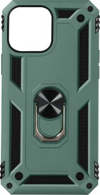 Coque AVIZAR iPhone 13 Pro Max Bimatière Bague Vert Coque AVIZAR iPhone 13 Pro Max Bimatière Bague Vert