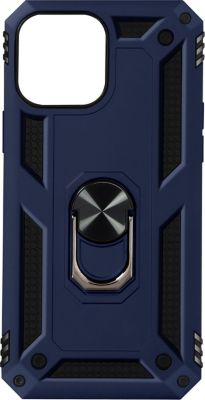 Coque AVIZAR iPhone 13 Pro Max Bimatière Bague Bleu