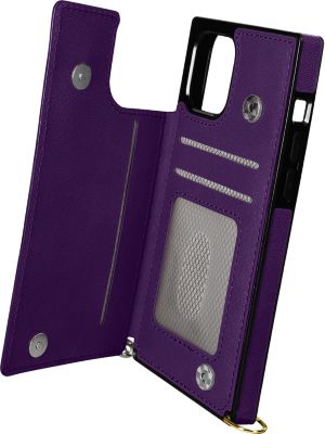 Coque AVIZAR iPhone 12 Mini Porte-cartes Violet Coque AVIZAR iPhone 12 Mini Porte-cartes Violet