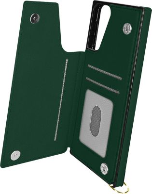Coque AVIZAR Samsung S21 Plus Porte-cartes Vert Coque AVIZAR Samsung S21 Plus Porte-cartes Vert