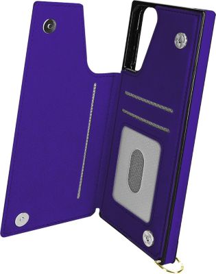 Coque AVIZAR Samsung S21 Plus Porte-cartes Violet