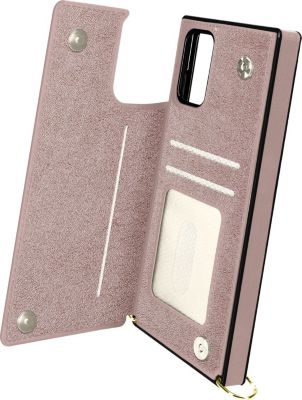 Coque AVIZAR Samsung S20 Porte-cartes Champagne