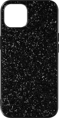 Coque AVIZAR iPhone 13 Paillettes Métallique Noir