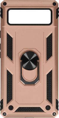 Coque AVIZAR Google Pixel 6 Bimatière Bague Champagne Coque AVIZAR Google Pixel 6 Bimatière Bague Champagne