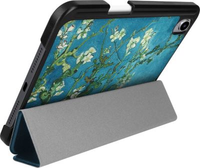 Housse AVIZAR iPad Mini 2021 Clavier Fleurs Vert