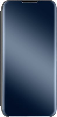 Etui AVIZAR Samsung A22 5G Effet Miroir Stand Noir