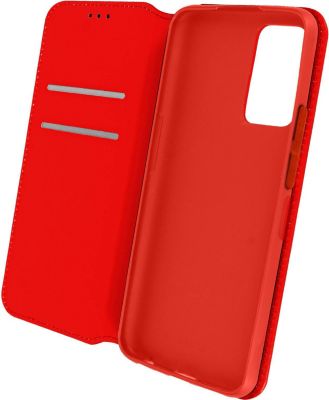 Etui AVIZAR Samsung Galaxy A03s Porte-Carte Rouge