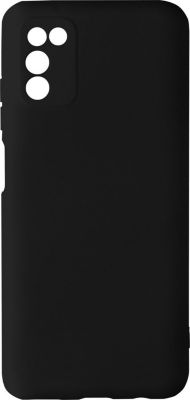 Coque AVIZAR Samsung A03s Silicone Soft Touch Noir