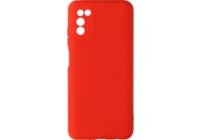 Coque AVIZAR Samsung A03s Silicone Soft Touch Rouge