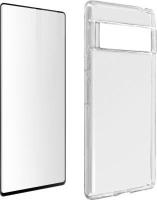 Coque AVIZAR + Verre trempé Noir Google Pixel 6 Pro Coque AVIZAR + Verre trempé Noir Google Pixel 6 Pro
