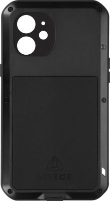 Coque LOVE MEI Coque LoveMei iPhone 12 Noir Coque LOVE MEI Coque LoveMei iPhone 12 Noir
