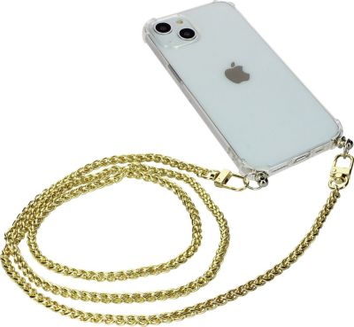 Cordon AVIZAR Chaîne Téléphone palmier 120cm jaune