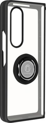 Coque AVIZAR Galaxy Z Fold 3 Bague Métallique Noir Coque AVIZAR Galaxy Z Fold 3 Bague Métallique Noir