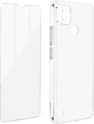 Coque AVIZAR + Verre trempé Realme C21Y et C25Y