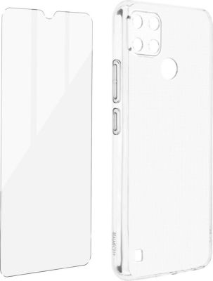 Coque AVIZAR + Verre trempé Realme C21Y et C25Y