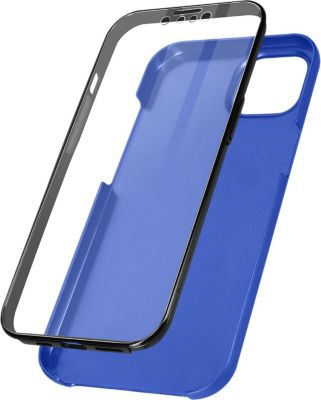 Coque AVIZAR iPhone 13 Mini Avant et Arrière Bleu