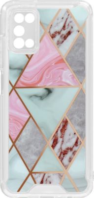 Coque AVIZAR Samsung A03s et A02s Marbré Rose
