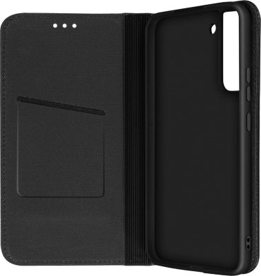 Etui FORCELL Samsung S22 Porte-carte Cuir Noir