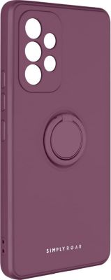 Coque ROAR Samsung A53 5G Souple + Bague Violet