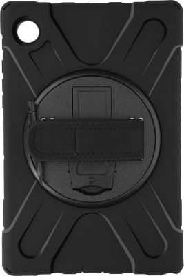 Coque AVIZAR Samsung TabA8 10.5 Poignée Rotative Noir