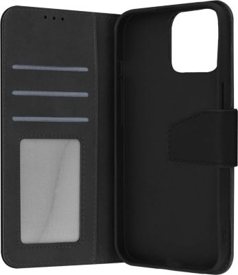 Etui AVIZAR IPhone 13 pro Max Cuir Premium Noir