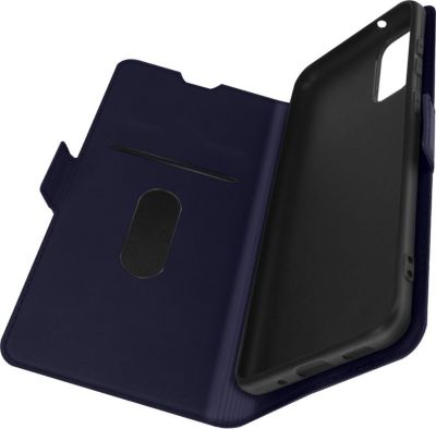 Etui AVIZAR Samsung S20 Porte-cartes Stand Bleu Nuit