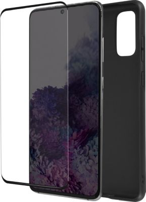 Coque AVIZAR + Verre Trempé Samsung Galaxy S20 Noir Coque AVIZAR + Verre Trempé Samsung Galaxy S20 Noir