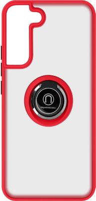 Coque AVIZAR Galaxy S22 Plus Rouge avec Bague