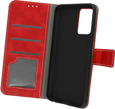 Etui AVIZAR Oppo A76 / Realme 9i Folio Retro Rouge Etui AVIZAR Oppo A76 / Realme 9i Folio Retro Rouge