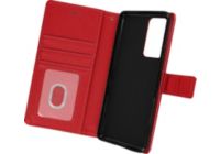Etui AVIZAR Xiaomi 12 / 12X Rabat Portefeuille Rouge