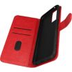 Etui AVIZAR Oppo A76 Portefeuille Chester Rouge