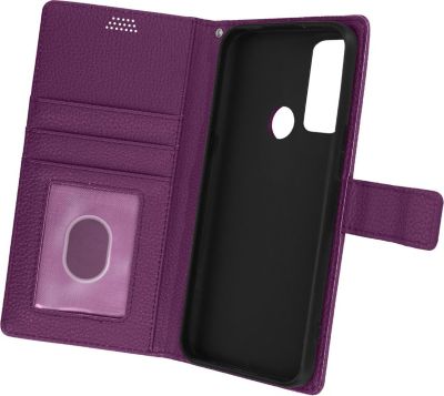 Etui AVIZAR TCL 20R 5G Portefeuille Support Violet