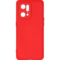 Coque AVIZAR Oppo Find X5 Pro Soft Touch Rouge