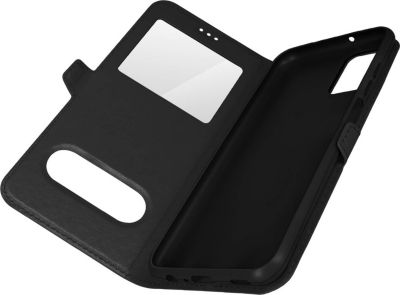 Etui AVIZAR Samsung A13 4G Double Fenêtre Noir