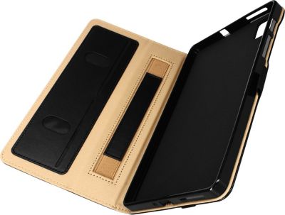 Housse AVIZAR Realme Pad Mini Stand eco-cuir Noir