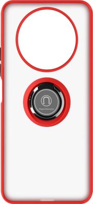 Coque AVIZAR Honor Magic4 Lite Bague de Support Rouge