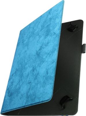 Housse AVIZAR Tablettes 10'' Design Marbre Bleu