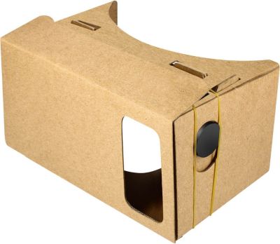 Casque de réalité virtuelle AVIZAR Recyclable Design Cardboard Marron