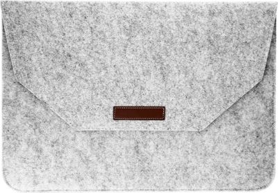 Etui AVIZAR Ordinateur Portable 15'' Feutrine Gris
